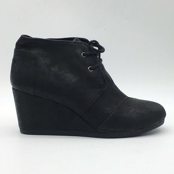 toms womens ankle boots low heel